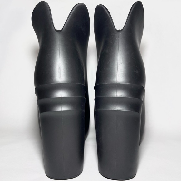 Givenchy Monumental Mallow Wedge Platform Boots in Black - Picture 4 of 7